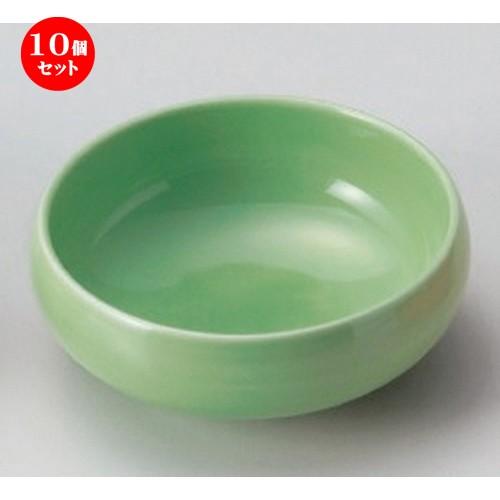 10個セット ☆ 松花堂 ☆ヒワ丸鉢 [ 10.9 x 4.5cm 190g ]  | 小鉢 和食器 洋食器 おしゃれ 業務用