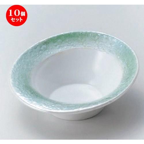 10個セット ☆ 松花堂 ☆真珠ラスターヒワ吹変形小鉢 [ 11.3 x 11.1 x 4.2cm 130g ]  | 小鉢 和食器 洋食器 おしゃれ 業務用