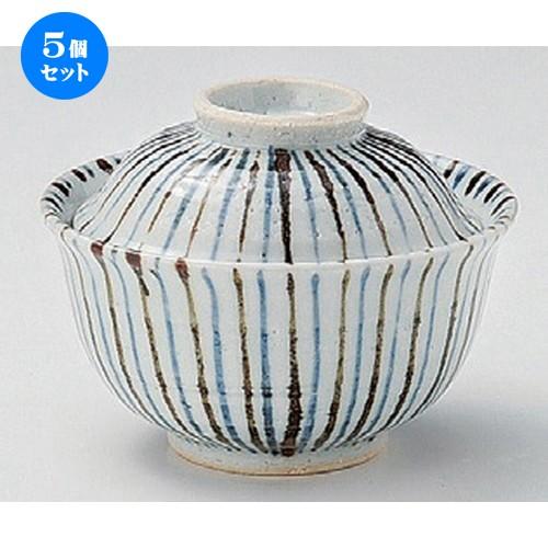 5個セット ☆ 煮物碗 ☆麦わら手十草煮物碗 [ 11 x 8.5cm 313g ] 【 料亭 旅館 和食器 飲食店 業務用 】