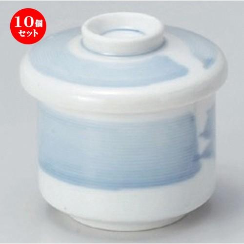 10個セット ☆ むし碗 ☆太刷毛むし碗 [ 7.1 x 8.1cm (160cc) 220g ]