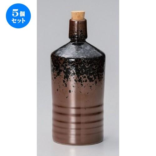 5個仕掛ける ☆ 酒器 ☆黒吹き4号瓶 [ 9.0 x 21.5珊 (700竓) 416g ] 【 煮炊き 赤ちょうちん 和食器 飲食店 御役目用 】 食器、グラス、カトラリー-キッチン、日用品、文具-その他日本酒器