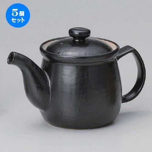 5個セット ☆ 卓上小物 ☆衣目黒タレポット [ 17 x 10 x 10.5cm (470cc) 355g ] 【 料亭 旅館 和食器 飲食店 業務用 】