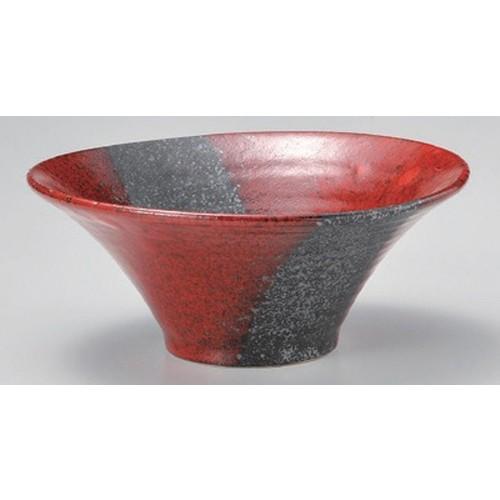 ☆ 多用丼 ☆鉄砕 (赤) 7.0反丼 [ 22 x 9.2cm 728g ] 【 料亭 旅館 和 