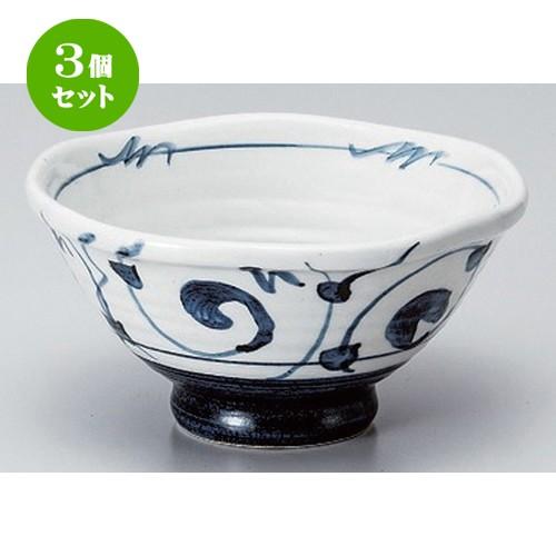 5個セット丼 手描きたこ唐草八角5.5丼 ［ 17 x 9cm ］ 【 料亭 旅館