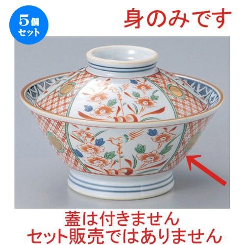 5個仕掛ける ☆ 丼 ☆赤絵万暦身丼 [ 16.5 x 7.7珊 490g ] 【 小料理屋 はたご屋 和食器 飲食店 御役目用 】 食器-食器、グラス、カトラリー-丼