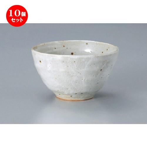 10個セット ☆ 多用碗 ☆白たたきオ好ミ碗 [ 12 x 6.8cm 241g ] 【 料亭 旅館 和食器 飲食店 業務用 】