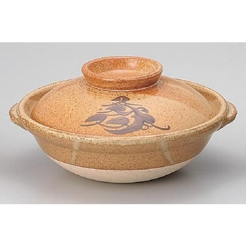 ☆ 有田焼土鍋 ☆8号土鍋 [ 24 x 13cm 1700g ] 【 料亭 旅館 和食器 飲食店 業務用 鍋パーティー 冬 あったか 宴会 】