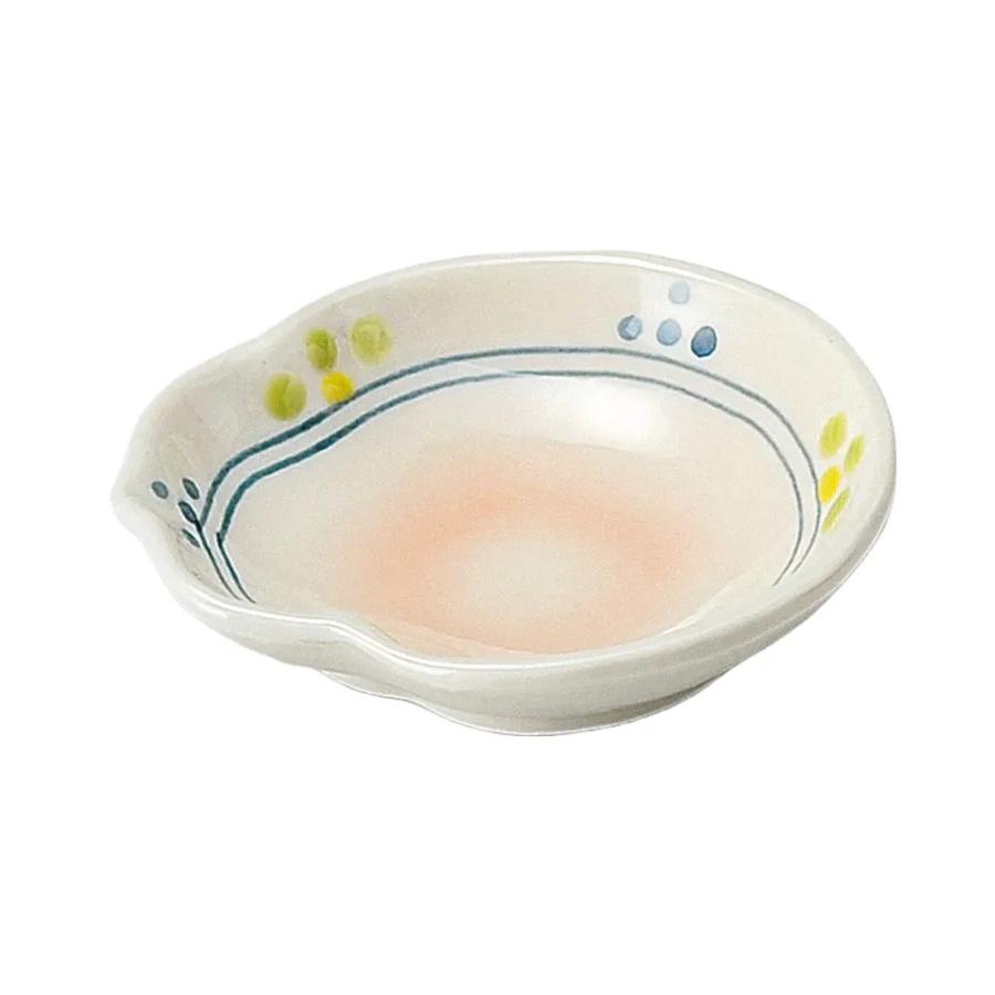 萩風早春瓢型小皿 [ 9.5×2.5cm 70g ] | 小皿 食器 かわいい おしゃれ