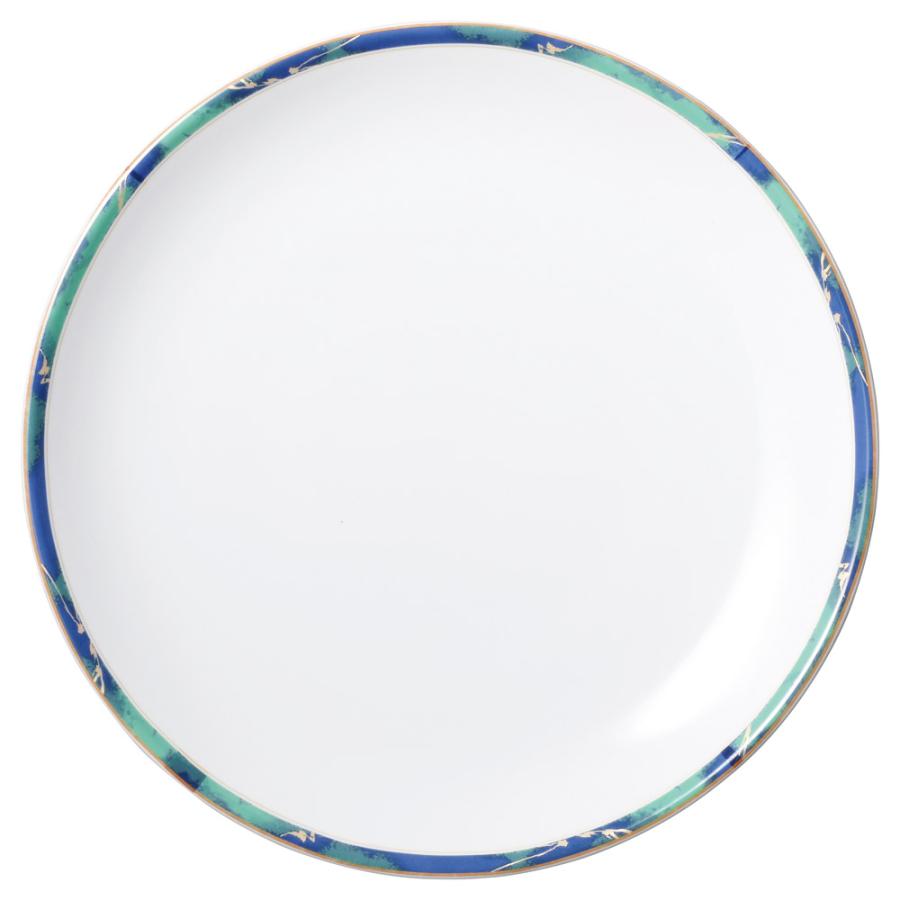 翡翠 10吋丸皿 [26.2 x 26.2 2.5cm 680g ] | 中華 大皿 食器 かわいい