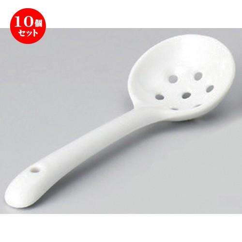 10個仕掛ける ☆ 中華レンゲ ☆玉トーフスプーン [ 18.3 x 6.7珊 72g ] 【 ラーメン店 中華食器 飲食店 御役目用 】 食器、グラス、カトラリー-レンゲ