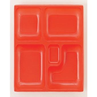 ひと休み弁当 W-10 尺1寸長手三里弁当P.S朱中仕切り薄型 1梱 1600枚入り口・入口 P．S (7-444-1) 小料理屋 はたご屋 和食器 飲食店 御役目用 その他食器、カトラリー-キッチン、日用品、文具