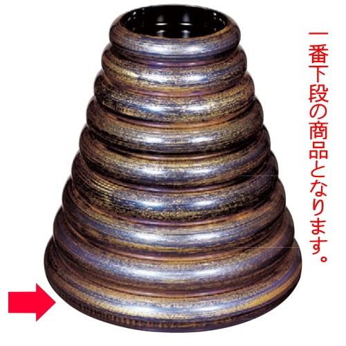 弥助 S.D.X桶紫金カスリ尺5寸 [51.0φ x 8.1珊 ・内寸44.4φ x 5.5珊] ABS脂 (7-456-3) 小料理屋 はたご屋 和食器 飲食店 御役目用 皿-キッチン、日用品、文具