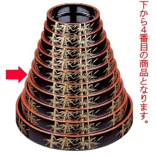 寿司 D.X富士型桶溜パール竹尺3寸 [40.0φ x 6.3cm] ABS樹脂 (7-459-4) 料亭 旅館 和食器 飲食店 業務用