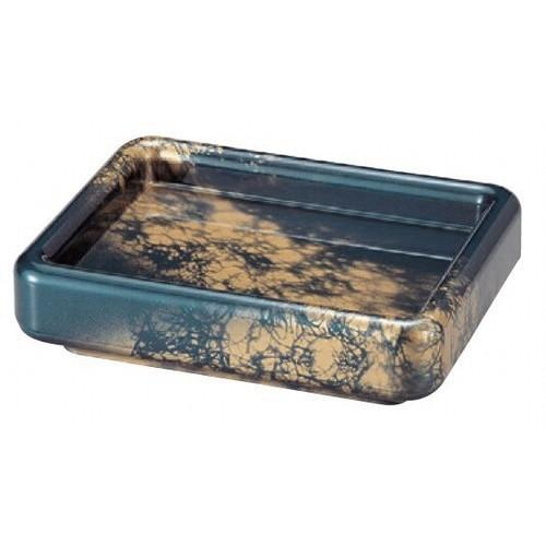 寿司 D.X長角桶青パール八雲 [27 x 21 x 6.6cm] ABS樹脂 (7-466-3) 料亭 旅館 和食器 飲食店 業務用