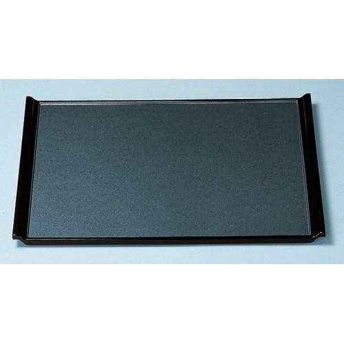 お盆 宴盆紺石目渕黒尺8寸 ノンスリップ加工 [53.8 x 40.9 x 2.5cm] ABS樹脂 (7-23-6) 料亭 旅館 和食器 飲食店 業務用