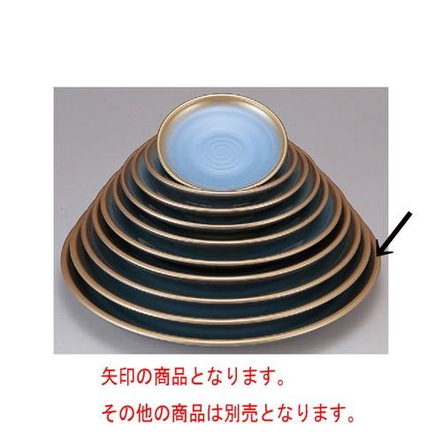 バイキング盛器 錦盛皿ブルー真珠塗尺5寸 クリ-ン塗 [45.3φ x 4.8cm] ABS樹脂 (7-601-6) 料亭 旅館 和食器 飲食店 業務用
