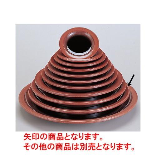 バイキング盛器 多用高台皿天目尺7寸 SH塗 [50.3φ x 5.6cm] ABS樹脂 (7-605-2) 料亭 旅館 和食器 飲食店 業務用