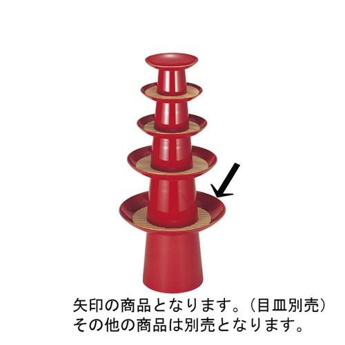盛器 高盃台朱天金(脚付)(目皿別売)尺5寸 [45.3φ x 28.3cm] ABS樹脂 (7-706-4) | 変形皿 盛皿 和食器 洋食器 おしゃれ 業務用