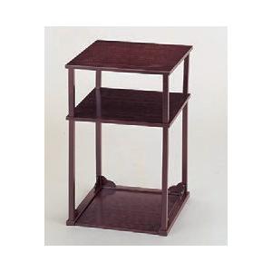茶道具 二重棚桐 [33.4 x 33.4 x 52.8珊] 木製品 (7-913-21) 小料理屋 はたご屋 和食器 飲食店 御役目用 茶器-キッチン、日用品、文具