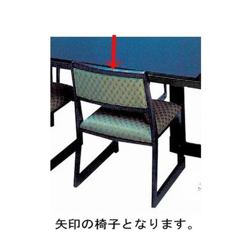 テーブル 高椅子 喜楽35N サペリ色 布地 [44 x 50 x H71 x SH35cm] 木製品 (7-753-6) 料亭 旅館 和食器 飲食店 業務用
