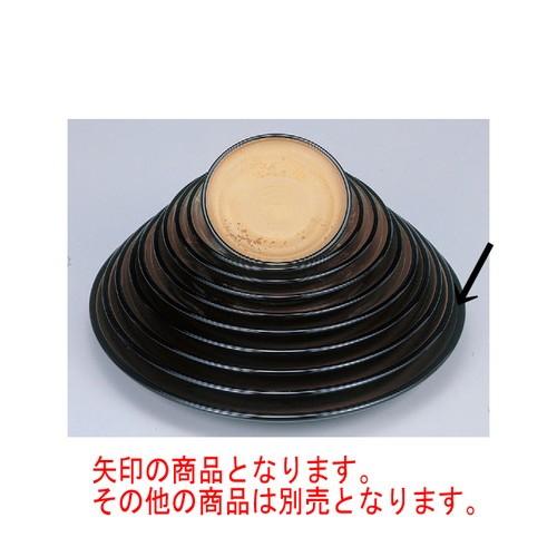 バイキング盛器 錦盛皿黒内色紙金箔尺5寸 SH塗 [45.3φ x 4.8cm] ABS樹脂 (7-602-2) | 盛皿 大皿 和食器 洋食器 おしゃれ 業務用