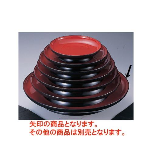 バイキング盛器 寿盛器朱天黒尺6寸 [49φ x 7cm] ABS樹脂 (7-602-6) | 盛皿 大皿 和食器 洋食器 おしゃれ 業務用
