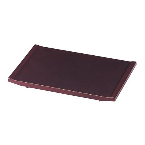 盛器 尺5寸大名型盛込台 溜底黒塗 SS塗 [44.5 x 29.6 x 4cm] ABS樹脂 (7-702-11) 料亭 旅館 和食器 飲食店 業務用