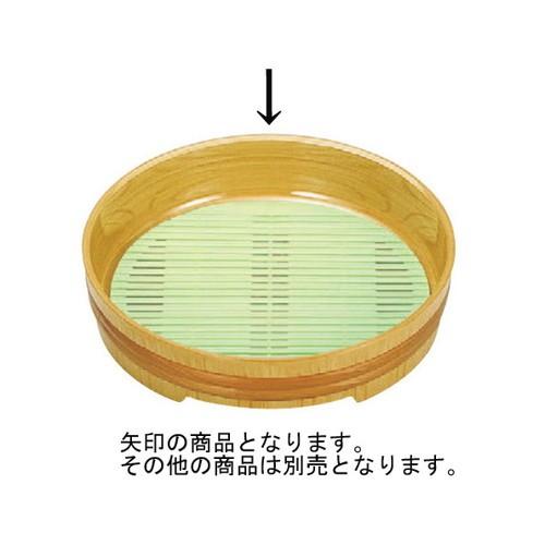 盛器 尺0寸丸桶 白木塗(目皿別売) [30φ x 6.7cm] 熱硬化性樹脂(メラミンまたはユリア樹脂) (7-709-12) 料亭 旅館 和食器 飲食店 業務用