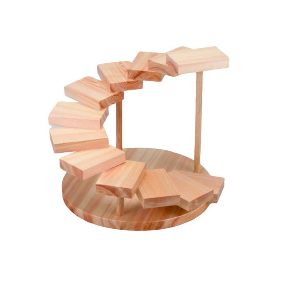 らせん階段盛　１２段 寸法:41×Ｈ33cm らせん階段盛 12段 寸法:41×H33cm : せともの本舗 - 通販 - Yahoo