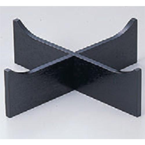 バイキング盛器 十字脚黒塗尺3寸用 [30 x 30 x 10cm] 木製品 (7-602-5) | 盛皿 大皿 和食器 洋食器 おしゃれ 業務用