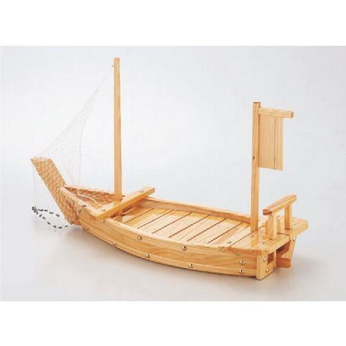盛器 2尺2寸豊漁舟(アミ付) [66 x 24.4 x 40.6cm] 木製品 (7-723-1) 料亭 旅館 和食器 飲食店 業務用