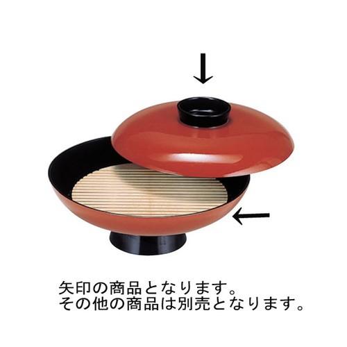 お椀 8寸小槌型丼朱つば黒 [23.9φ x 12.3cm] 熱硬化性樹脂(メラミンまたはユリア樹脂) (7-279-7) 料亭 旅館 和食器 飲食店 業務用