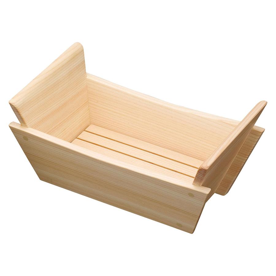 ひのき・貴船一皿分の料理箱（目皿付） 中 大きさ:約20.5×13×H9.7珊/目皿約14×7.5珊 | 塗師細工・木製品 食器-食器、グラス、カトラリー-重箱
