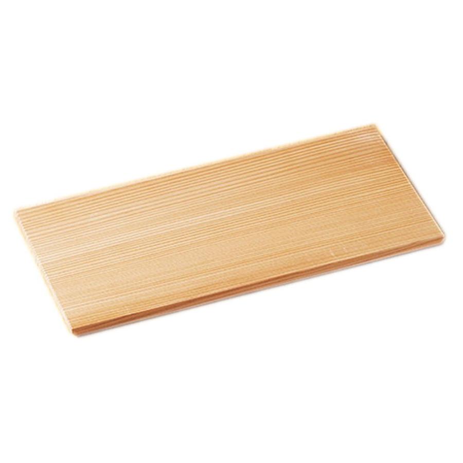 木曽杉前菜皿 大 [ 約30 x 15 x H1cm ] 【 敷皿 】 | 和食 和食器 旅館 料亭 ホテル 飲食店 業務用