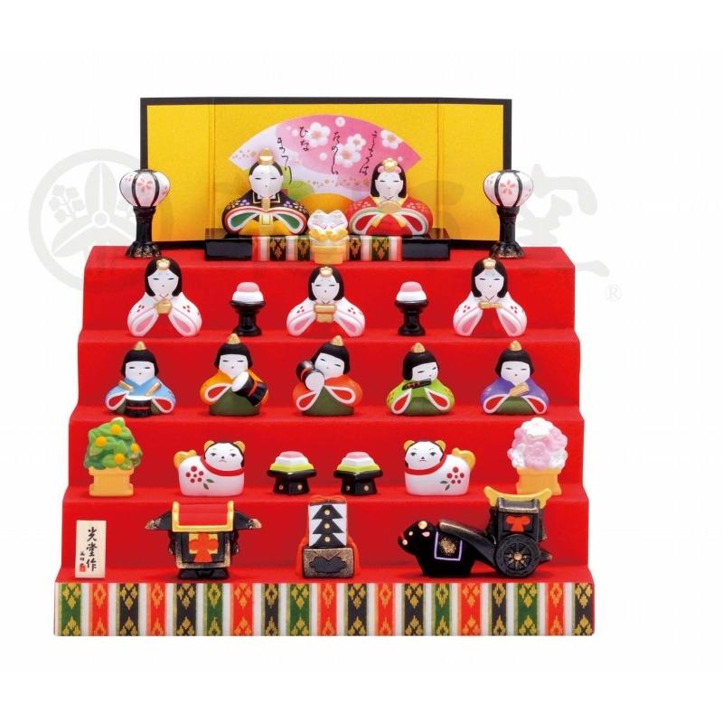 錦彩 花飾り 五段飾 雛飾り 出産祝い 陶器 ひな人形 雛人形 桃の節句 雛祭 内祝 誕生日 お祝 お雛様 お雛さま おひな様 ひな祭り Corkscrewerreport Com