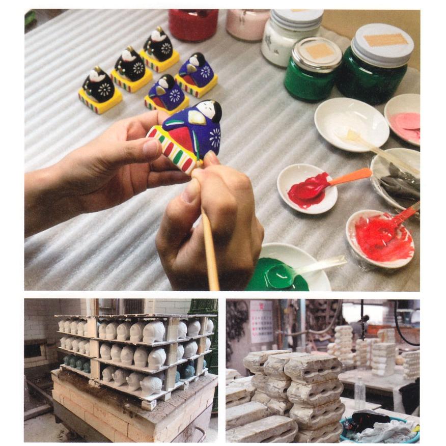 玩具工房 豆雛飾り出産祝 陶器 桃の節句 雛祭 内祝 誕生日 玩具工房 豆雛飾り出産祝 陶器 桃の節句 雛祭 内祝 誕生日