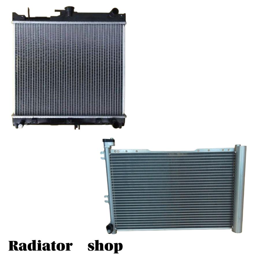 新品ラジエター コンデンサー ジムニー JB23W MT 即納 世界の