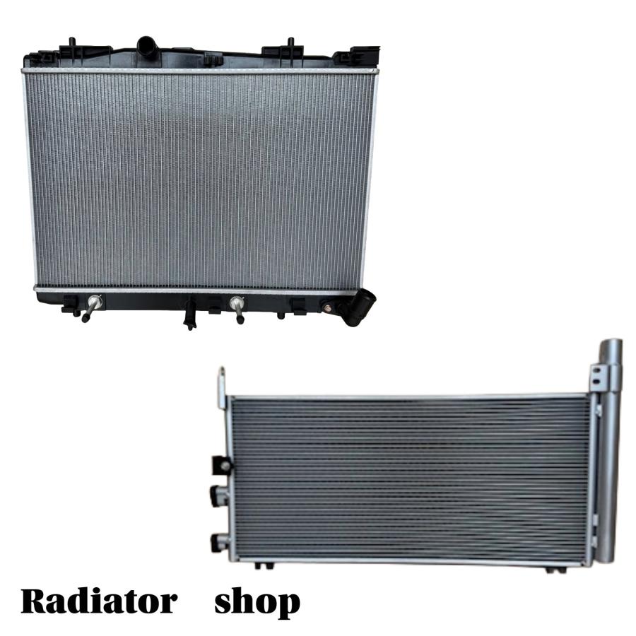 ２点セット 新品ラジエーター コンデンサージャパンタクシー NTP10 JPN TAXY 即納 ラジエター 16400-21360 884A0-15010 | 