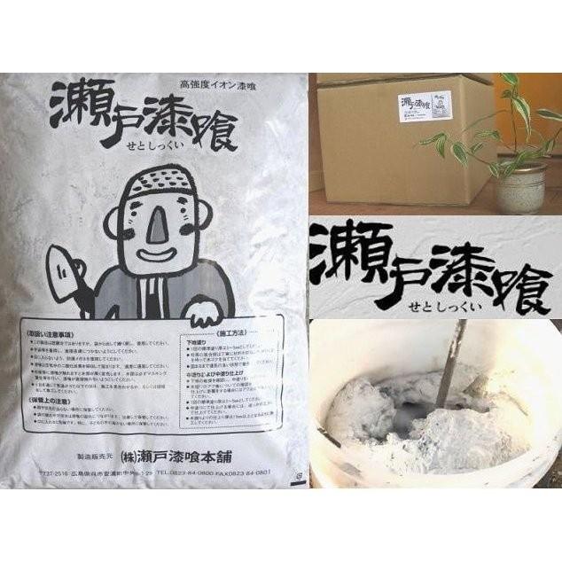 壁材　DIY　瀬戸漆喰（既調合の練り砂漆喰）プロも認める天然漆喰（樹脂ゼロで強度５倍）　抗ウイルスでコロナ対策応援♪　 |  | 01