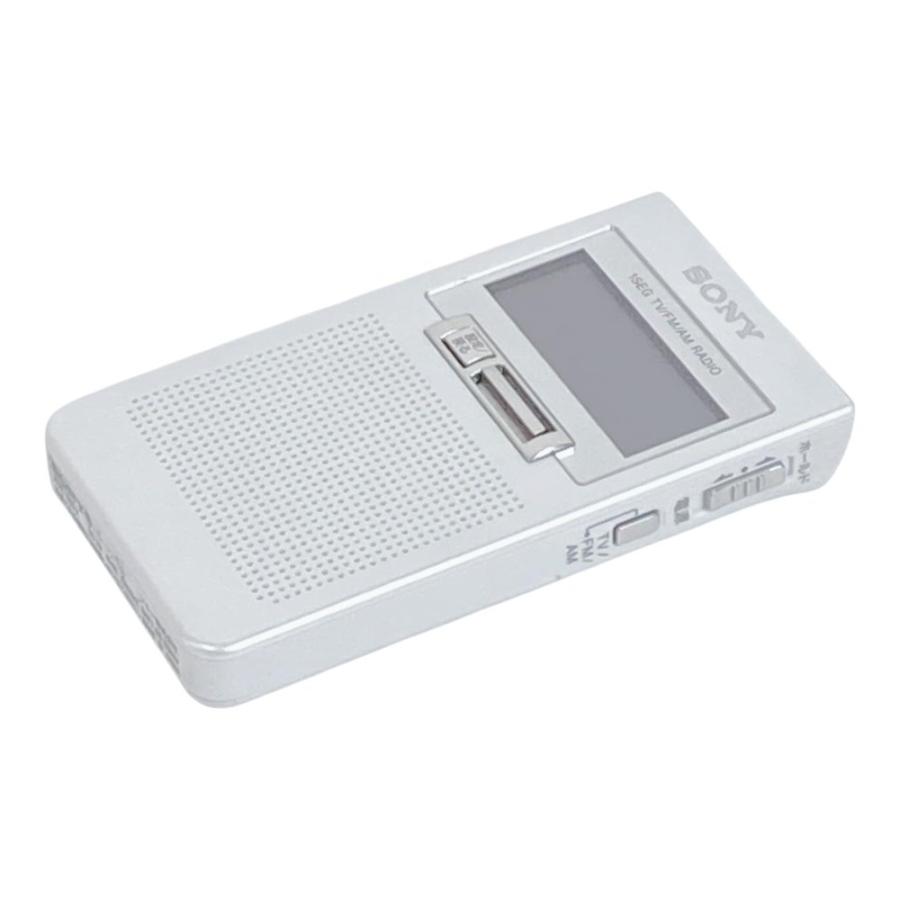 未使用品】SONYポケットラジオ XDR-63TVポケッタブルサイズFM/AM