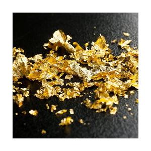 箔一 金粉 切り廻し 紙筒 金の舞 白パッケージ 【食用金箔】 : 食器