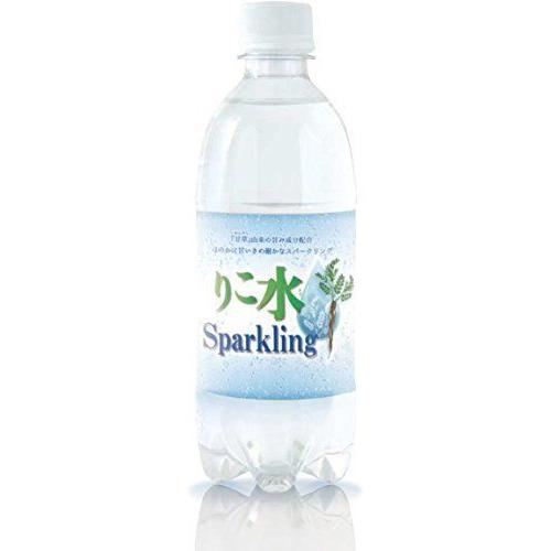 年末のプロモーション りこ水 スパークリング 500ml×24本 （Sparkling） 発泡水、炭酸水