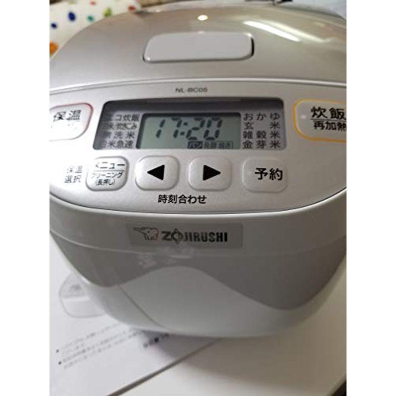 Nl 05 Wa 雪月花ショップの象印 極め炊き マイコン炊飯ジャー 3合炊き 炊飯器 象印 キッチン家電 雪月花ショップ ホワイトzojirushi