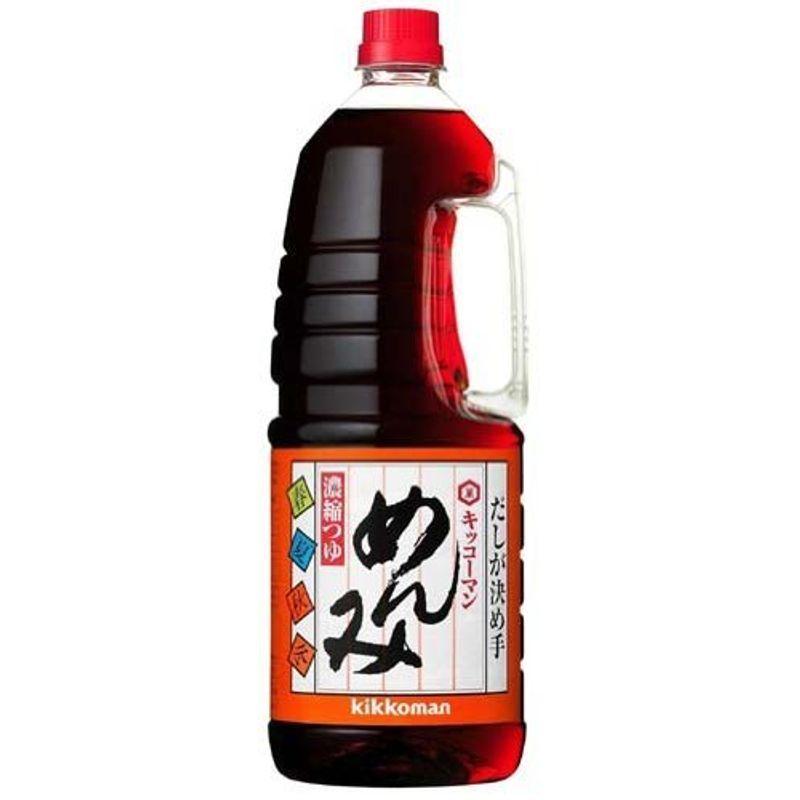 キッコーマン めんみ1800ml 6本