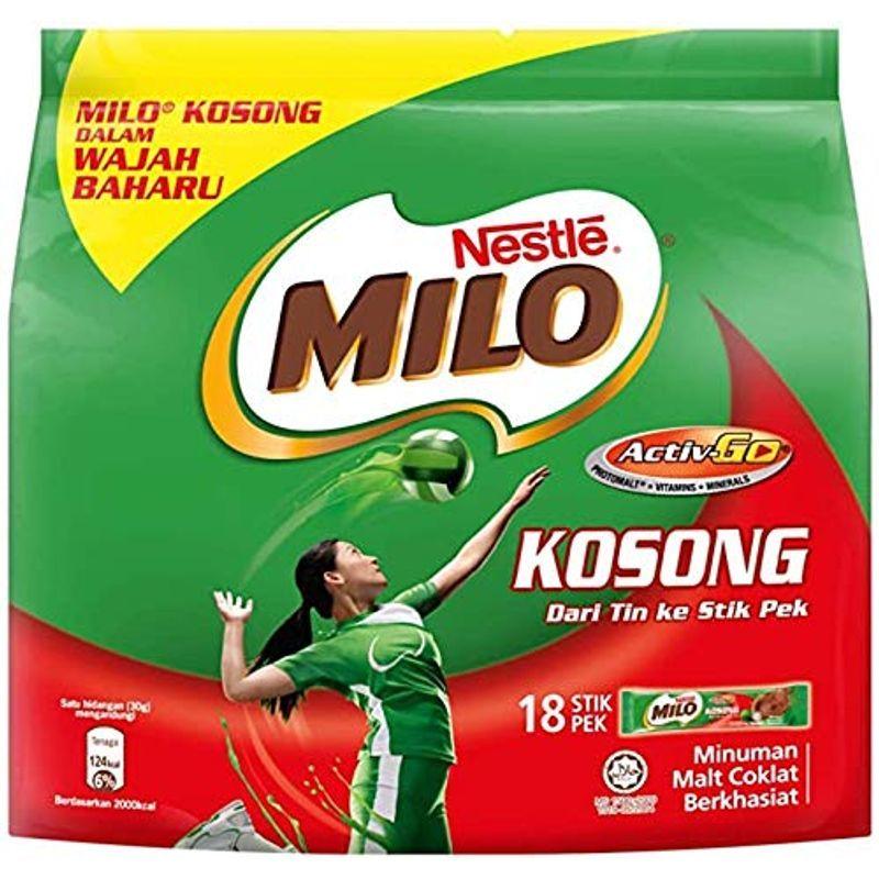 Nestle ネスレ Milo Active Go Kosong ミロ アクティブゴーコソン 30g X 18スティック ココア
