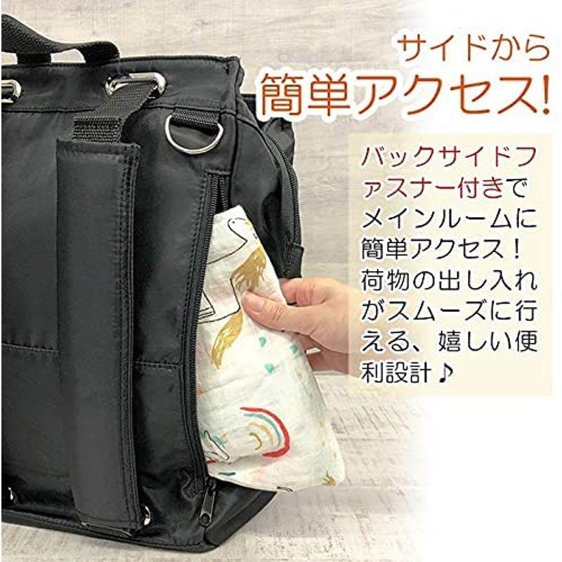 日本クリアランス デルデ Delde リュックサック マザーズトートリュック 2way メンズ レディース S ブラック 新しいプレセール Aego Co Rs