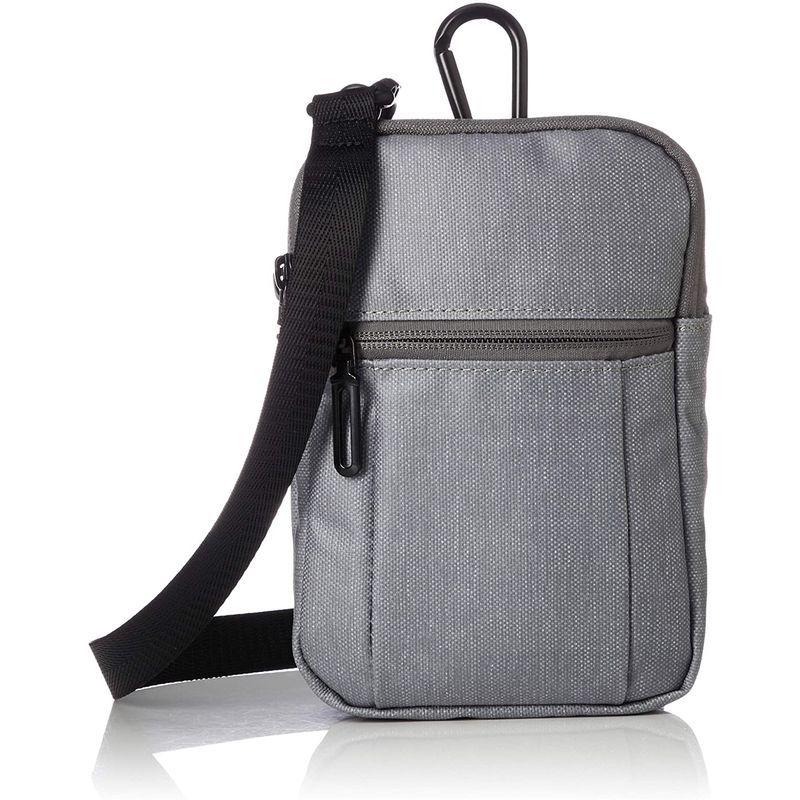 超人気 イシュタル ショルダーバッグ ジャック 耐水素材 2層タイプ ベルトポーチ カラビナ付 メンズ ライトグレー ショルダーバッグ Www Cognitiva La