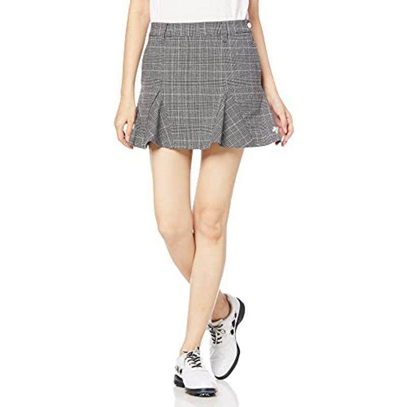 大人女性の DESCENTE デサント 秋冬モデル ゴルフ スカート フレア