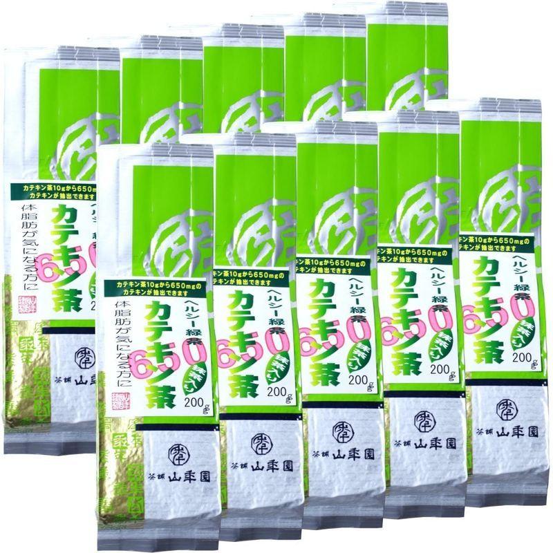 カテキン緑茶 カテキン650mg カテキン茶0g カテキン650mg カテキン茶0g 10袋セット 巣鴨のお茶屋さん エナジードリンク 雪月花ショップ 山年園