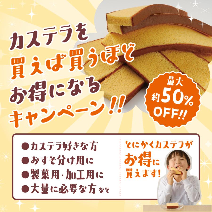 カステラ 訳あり 長崎カステラ 切り落とし 250g (125g×2切れ) : お中元